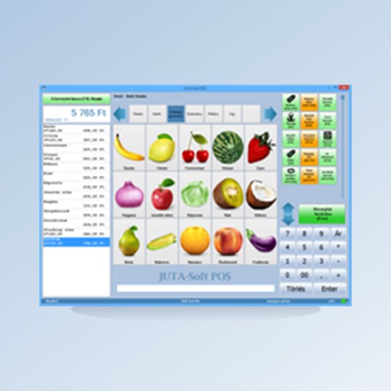 JUTA-Soft POS program képernyőképe