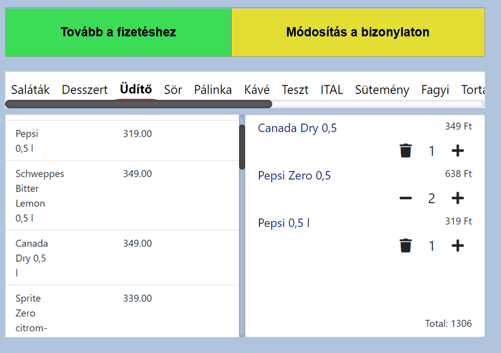 JUTA-Soft NTAK felhő mobil nyomtatós online számlázó program